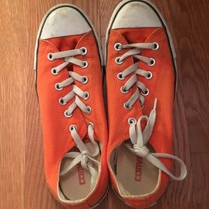 Orange converse